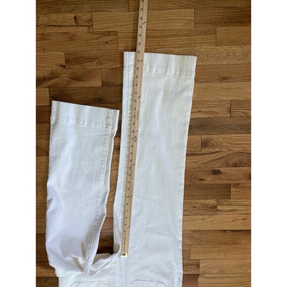 Revole Show Me Your MuMu Jacksonville Cropped Jumpsuit White Womens Size XL - Picture 8 of 9